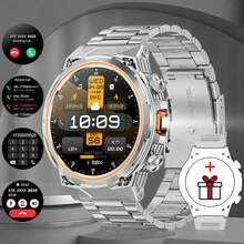 LIGE LIGE New Women's Smart Watch Sports Outdoor Watch, 400 MAh Large Capacity Battery, LED Flashlight, 100+ Sports Mode, Photo Timing, Alarm Clock, SMS, Call Reminder, Weather Forecast, Fashionable Multifunctional Women's Outdoor Sports Watch