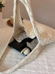 Strandbeutel für den Sommerurlaub, Umhängetasche mit großer Kapazität, elegante Mode-Umhängetasche für Frauen, gehäkelte gewebte Reisetasche, Reisenotwendigkeiten, Muttertagsgeschenk, Hochzeitssaison Brautjungfer Geschenktasche, Lunchtasche für Studentinnen, Geschäftsfrauen