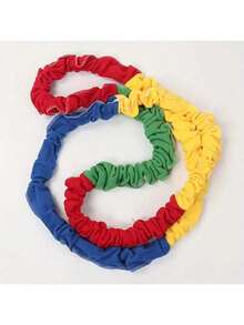 适用于多人、多方向、多方向绳索奔跑比赛（2米/6.56英尺长，混色款），团队扩展游戏道具，适合户外活动、家庭建设、家庭聚会游戏、团体聚会游戏、户外用品、户外游戏、趣味运动游戏、万圣节、圣诞节、圣诞礼物、新年礼物 - 彩色 - 查看 6