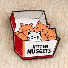 Cat Enamel Pin Lapel Pins Badges On Backpack Women's Brooch Clothes Gift Jewelry Fashion Accessories - NR11331 - View 3