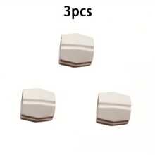 [3 件牙膏适配器] 便捷的 1/2/3 件塑料牙膏管适配器 | 牙膏补充装家居配件，旅行包装返校 - 白色 - 查看 2