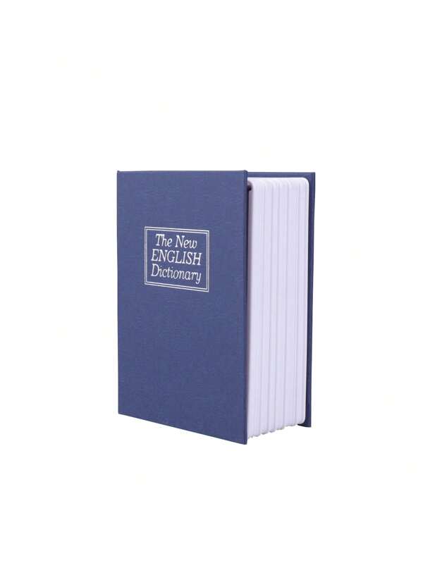 1pc, Book Money Box With Password Lock, Safe, Hidden Secret Storage Box, English Dictionary Lock Box, Savings Box, Savings Jar, Used To Store Valuable Items Such As Cash, Jewelry, Passports, Etc, Back To School