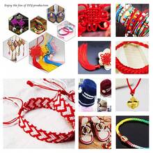10 Color 2mm Satin Rattail Cord String Nylon Trim Silk Cord For Friendship Bracelet Chinese Knot Macramé Trim Jewelry Making About 91 Yards Totally - 彩色 - 查看 9