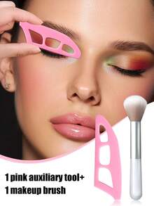 6/3/2/1pc Eye Makeup Auxiliary Tool, Eye Shadow Seal Template,Eye Shadow Assistant,Eye Shadow Tools And Makeup Brushes, 1pc Eye Shadow Brushes,Eye Makeup Tools,Beauty Tool, Novice Eye Makeup Assistant, Eye Makeup Beauty Tool,Beauty Tools Suitable For Beginners.,Makeup,Cheap,Room Decor,Vanity,Travel,Bedroom,Makeup Accessories,Cheap,Stocking Stuffers,Makeup,Makeup Tools,Cheap Stuff,Gifts,Gifts For Women,Christmas Gifts