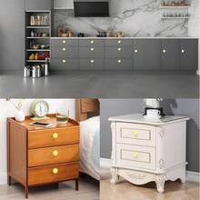 3/6 件套，圆形厨柜把手抽屉，梳妆台，浴室，梳妆台，家具门，橱柜 - 彩色 - 查看 3