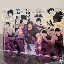 Sanrio 1pc The Five Points Of Charm Back To War And Sign Up Xia Youjie Acrylic Tile Table Decoration Anime Animation Bar Brick No Material Decoration Charm Back To War And Sign Up Decoration