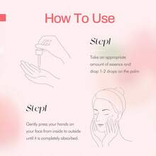 粉色精华二重奏，10% 烟酰胺 + 4% 氨甲环酸精华，桃子 70 烟酰胺精华/敏感肌肤保湿柔滑肌肤/亮白保湿面部精华，日常清洁美容护肤（1.01 液体盎司） - 紅色+粉紅色 - 查看 5