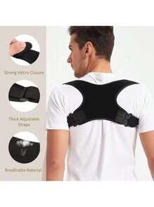 In The Autumn And Winter Seasons, A Bulky Blurred Orthopedic Brace For Posture And Posture Correction For Men, Adults, And Children, Sports And Outdoor Accessories, Used For Corrective And Preventative Arc-Shaped Auxiliary Training Tools. Christmas Gift, Thank You And Happy New Year.