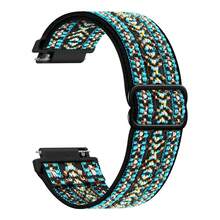 Compatible With Galaxy Watch 7 6 5 4 Band 40mm 44mm Watch 5 Pro 45mm/Active 2 Band/Watch 3 41mm/Galaxy Watch 6 4 Classic,20mm 22mm Stretchy Sport Solo Loop Breathable Wristband - 20mm - View 17