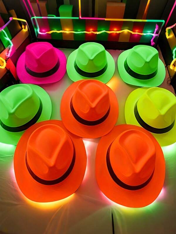 Juego de 12 sombreros de fiesta vibrantes, sombreros de copa coloridos, un set de 6 sombreros de copa de colores variados | Adecuados para festivales de cosecha, Día Nacional, Halloween, fiestas, actuaciones en el escenario, bailes de disfraces
