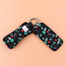 1pc Doctor/Nurse Lipstick Keychain Decoration Accessory Car Accessories Bag Charm School Halloween Accessories Teachers Day Christmas Gift Ideas Bag Lanyards With Id Holder Car Accessories Bag Charms - Pink - View 16