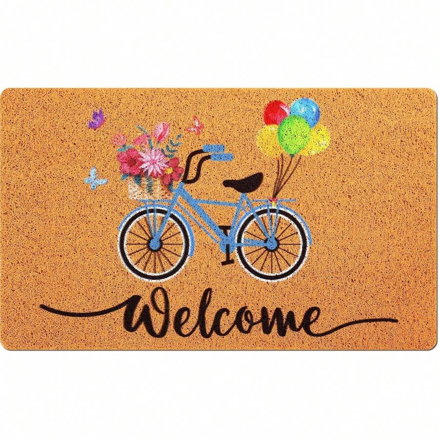 4th Of July Welcome Doormat Patriotic Welcome Home Bathroom Mat American Flag Stars Doormat Independence Day Memorial Day Front Door Mat For Home Office Indoor Kitchen Bathroom Decoration 18x30 Inch Carpet Bathroom Accessories Back To School Fall Decor Entryway Decor - Bicycle - View 1