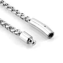 SDA Titanium Steel Water Proof No Fade Gold Silver & Black Round Box Chain - Wire Box Chain - View 10