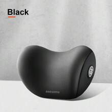 1pc Soft & Comfortable Memory Foam Neck Pillow & Lumbar Cushion, Neck Support, Car Interior Seat Accessory