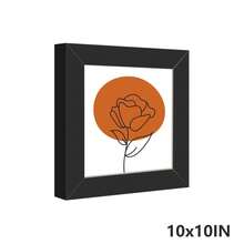 1/3 pezzi, cornici per quadri di diverse dimensioni 30x30cm/20x20cm, vari colori disponibili: nero, bianco, legno, cartoncino nero, cornici colorate, eleganti cornici quadrate per foto/ritratti da parete, adatte come regali per Natale, matrimonio, Capodanno, Pasqua, Festa della Mamma