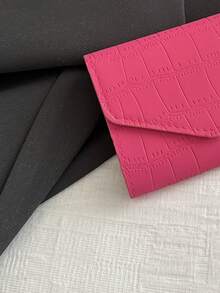 1pc Stone-Texture PU Leather Compact Bifold Short Wallet Suitable For Women Daily Use And Gift Wallet Wallet Mini Wallet Purse Wallet Men Wallet Leather Small Wallet Cute Wallet