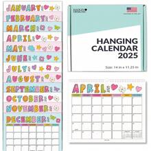 Large Wall Calendar, 1 Piece, 18 Month, Hadley Designs, Calendars & Planners, Calendar 2025, Calendar Creative Minimalist, Calendar>Teacher, Yearly Calendars, Calendario 2025-2026, Academic Calendar 2025-2026, Wall Calendar 2025, Numbers Calendar, Calendar With Notes, Back To School - Notebook - 查看 1