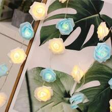 New Pattern, LED, Real Rose Lantern String, Small Colorful Lights, Valentine's Day, Wedding, Romantic Proposal, Confession Decoration Lights