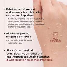 Dr.Melaxin Peel Shot Glow Black Rice Peeling Ampoule, Soft Exfoliating Face And Body Scrub Dead Skin Cells, Blackheads Remover For All Skin Types Korean Skin Care 80ml - default - View 4