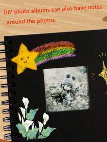 Customized Retro Coil Photo Album, Creative Paste-Style DIY Photo Album, Personalized Commemorative Album, Suitable For DIY Baby Photo Album, Wedding Commemorative Album, Family, Couples, Classmates, Handmade Gift Photo Album