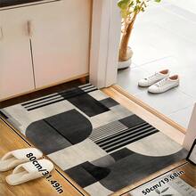 1pc Luxury Vintage Minimalist Pattern Rug, Soft Non-Slip Area Carpet For Outdoor, Entryway, Living Room, Bedroom, Laundry Room, Bathroom, Game Room, Machine Washable All Season Large Size Home Decor - Multicolor - View 15