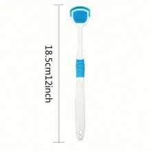 Dental-Grade Tongue Scraper Kit|2-Pack Non-Slip Silicone Design|Couples' Oral Care + Breath Freshener (Color Surprise)