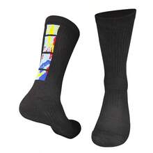 Adult Basketball Socks, Anti-Slip Thick Warm Terry Crew Sports Socks For Men - Multicolor - View 4