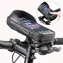1pc Waterproof Bicycle Frame Bag, Motorcycle/Ebike Sports Cycling Cell Phone Holder Pouch - View 1
