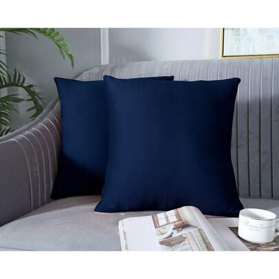 SERAPHINEX Fundas De Cojín Impermeables 2/4 Piezas Diseño Con Cremallera Tejido De Piqué Estilo Moderno Minimalista Duraderas Fáciles De Limpiar Para Sofás Sillas Interior Exterior navidad Christmas navideño fundas de cojín impermeables modernas minimalistas sofá silla hogar terraza accesorio fácil limpieza elegante navidad invierno