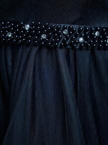 Mgiacy New Romantic Bridesmaid Chiffon Maxi Dress With Ruffle Flounce Shoulder Design