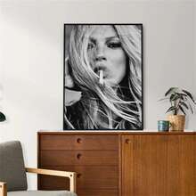 Bộ 1/3/6 tranh nghệ thuật treo tường phong cách cổ điển, tranh đen trắng theo phong cách retro, trang trí tường hiện đại, phù hợp cho văn phòng, phòng tắm, phòng khách, phòng ngủ, trang trí nhà cửa, kiểu không khung, tranh nghệ thuật treo tường có khung. - Đen và trắng - Xem 27