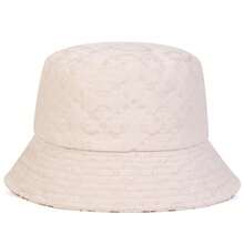 1 件女士花卉印花渔夫帽，时尚夏季休闲帽，适合春季、秋季、旅行、海滩派对 - 彩色 - 查看 10