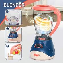Kids Kitchen Appliance Toy Set, Includes Coffee Maker, Blender, Juicer And Toaster