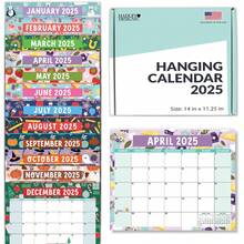 Large Wall Calendar, 1 Piece, 18 Month, Hadley Designs, Calendars & Planners, Calendar 2025, Calendar Creative Minimalist, Calendar>Teacher, Yearly Calendars, Calendario 2025-2026, Academic Calendar 2025-2026, Wall Calendar 2025, Numbers Calendar, Calendar With Notes, Back To School - 塗鴉 2 - 查看 1