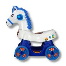 Caballito Montable Para Bebé Angelín Baby Is-168 D - Azul - Ver 7