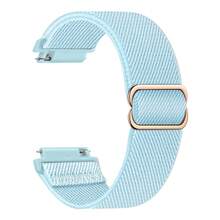 Compatible With Galaxy Watch 7 6 5 4 Band 40mm 44mm Watch 5 Pro 45mm/Active 2 Band/Watch 3 41mm/Galaxy Watch 6 4 Classic,20mm 22mm Stretchy Sport Solo Loop Breathable Wristband - 20mm - View 10