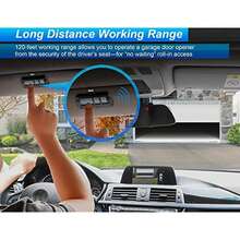GJV 2PCS For 893LM 893Max Chamberlain Craftsman Liftmaster Garage Door Opener Remote, 1993 To Present Garage Clicker, Universal Garage Door Opener Remote - Black - View 8