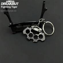 1 pezzo Decorazione mini artiglio di tigre combattente - accessorio da gaming, statuina, portachiavi, decorazione da scrivania, regalo