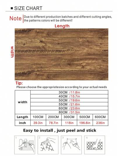 Roll 80cm Width Wood Grain PVC Wallpaper Door Wardrobe Cupboard Tafel Furniture Waterproof Self Adhesive Stickers Home Film Birthday Graduation Wand Paper Room Sticker Kitchen view 8