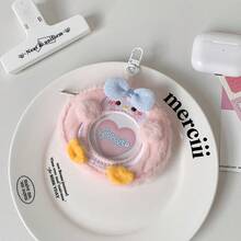 Cartoon Animal Plush Inlay Card Holder, Otaku 2nd Generation Accessories Badge Storage Display Hanging Decoration Bag - Multicolor - View 17