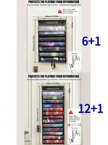 Túi đựng thảm chơi TCG 12+1/6+1 khe - Hộp đựng bằng polyester bền chắc có tay áo bằng nhựa trong suốt, thiết kế treo cửa tiết kiệm không gian, món quà hoàn hảo cho game thủ - Nhiều màu - Xem 8
