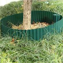 1 Rolo de Cerca de Jardim em Plástico Verde, Barreira Flexível e Durável para Gramado, Cerca de Plástico para Bordas de Jardim, Canteiros de Flores e Paisagismo Externo Faça Você Mesmo. Cerca Fácil de Instalar, Cerca para Jardim