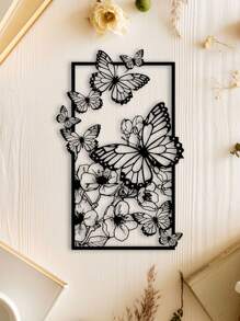 1 Pc Butterfly Background Metal Cutting Die For Card Making Metal Die Cutting Die Template For Scrapbook Album Journal Greeting Card Embossing Paper Craft Decoration