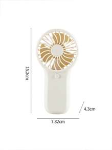 1 pezzo Mini Ventilatore Portatile, Leggero Ventilatore Palmare - Ottimo per Ufficio, Esterno, Viaggio e Campeggio - Mantieni il fresco in qualsiasi momento, ovunque! - (Batterie non incluse), Indispensabile per il Raffreddamento Estivo, Spiaggia, Viaggio