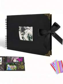 Customized Retro Coil Photo Album, Creative Paste-Style DIY Photo Album, Personalized Commemorative Album, Suitable For DIY Baby Photo Album, Wedding Commemorative Album, Family, Couples, Classmates, Handmade Gift Photo Album