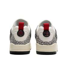 Jordan Zapatos de baloncesto Spizike Low, zapatillas deportivas ligeras y acolchadas para hombres, zapatos prácticos para entrenamiento deportivo FQ1759-116 - Fanzi/Rojo campus/Negro carbón/Leche de coco - Ver 5