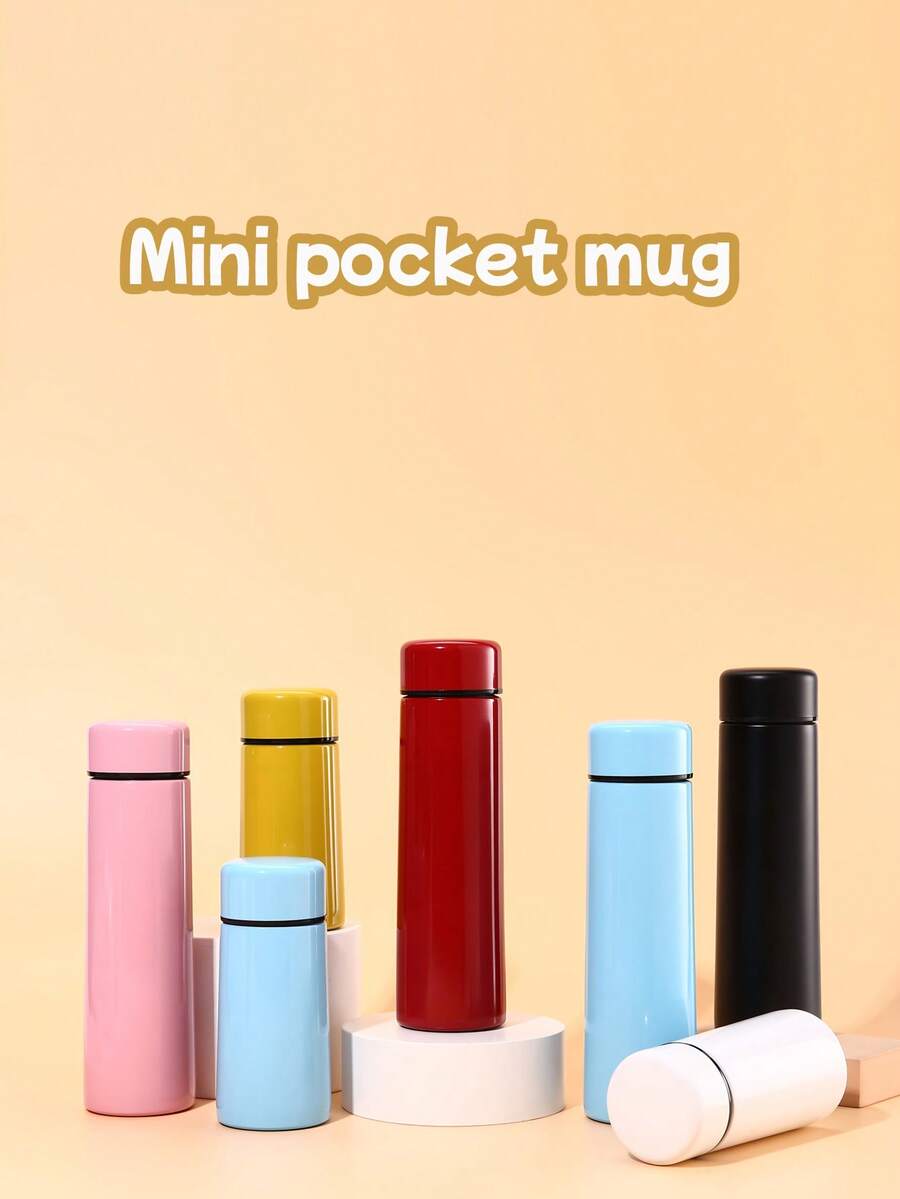 1个160毫升/32.46盎司-280毫升/56.81盎司304马克杯，多种颜色可选，男女皆宜，也适合学生使用，非常适合户外旅行，便于携带。 - 彩色 - 查看 1