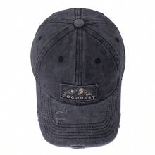 JZML 1pc Unisex Letter & Mountain Peak Embroidery Baseball Cap