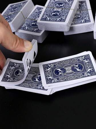 1pc Adult Playing Cards Set, Includes Durable Transparent PP Material Box And OPP Packaging Bag, Waterproof Cards For Party Entertainment And Card Games
