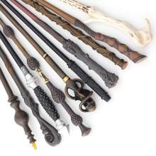 1pc Premium Classic Carbon Steel Magic Wand - Roleplay Scepter - Wand - Cane Gift - Photo Prop - LARP Party Supplies - Stage Performance Accessory - Gift & Collection - Home Decor - Birthday Gift - Unlock Your Own Magic World